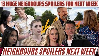 13 huge Neighbours spoilers for next weekWhats next on Ramsay Street  Neighbours spoilers [upl. by Aicia902]