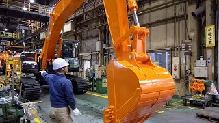 Hitachi Mining Excavators Factory Tour [upl. by Feirahs]