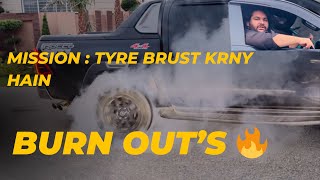 Daily Vlog  Dyno Tuned Kala Dalla With Mod’s 😈 Tyre’s Pharny Haar Haal Mein Burn Out’s Donut’s [upl. by Laemaj]