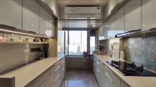 Parallel Kitchen Designs Kitchen in Ceramic and Glass Kitchen Is A Heart At Home [upl. by Nairrod]