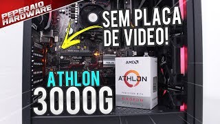 Jogando com o Athlon 3000G de R 300  CSGO PUBG GTA 5 BF4 Unravel Emuladores PES Overclock [upl. by Leur]