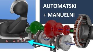 AUTOMATSKI  MANUELNI  DSG MENJAC TEST [upl. by Dorrahs]