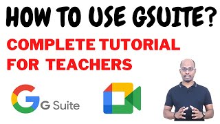 How to Use G SuiteComplete Tutorial for Teachers and Students Swamy Vijay [upl. by Akimit127]