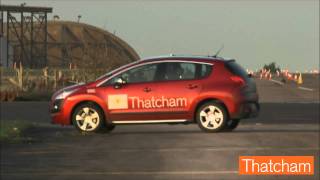 Thatcham  Peugeot 3008 ESC Test [upl. by Aserehs980]