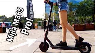 Xiaomi Mijia M365 Electric Scooter Pro Review [upl. by Asyal]