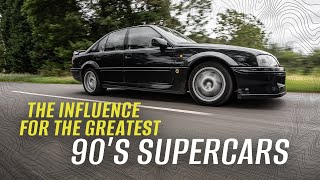 Lotus Carlton  the influence for the greatest 90s Supercars [upl. by Savvas]