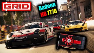 Grid 2019 On Radeon HD 7770 1GB DDR5 [upl. by Favin]