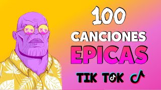 100 Canciones ÉPICAS Que Has ESCUCHADO Pero NO SABES El Nombre Tik Tok 2022 🟡 [upl. by Alleen]