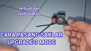 Saklar motor dari spidol bekas josichannel [upl. by Rambow]