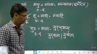 Sandhi Part 5  Sandhi ki Jankari  Visarg  Hindi Sandhi Viched by Vikram Repswal sir [upl. by Joshia]