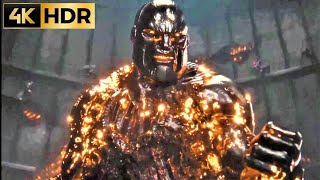 Darkseid Meets Steppenwolf Scene 4K HDR  Snyder Cut [upl. by Crompton]