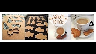 Vánoční medové perníčky  ihned měkké  Diy christmas honey gingerbread [upl. by Ylrehs]