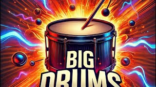 Big Drums Sound Effects With Drawing [upl. by Celestina]