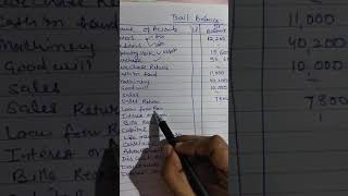 Trial Balance class 11 accounts [upl. by Perceval]