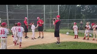 The 2024 8U Guilderland Bulldogs Receive Their State Championship Hats [upl. by Lacie]