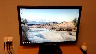 Acer AL2416W Monitor HP Pavilion a6150e Acer AL2216W Monitor [upl. by Navnod]