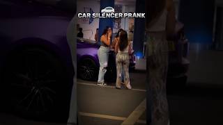 Car silencer prank 🚗😁 [upl. by Beitch772]