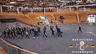 Show Rehearsal  hohenloheinternationaltattoo [upl. by Polard]