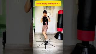 Basic boxing footwork P1 boxingtraining boxingfootwork footwork boxingbasics boxingworkout [upl. by Tilden]