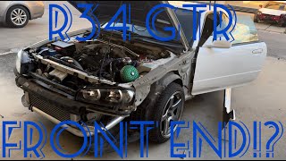 R34 GTT to GTR front end conversion [upl. by Win198]