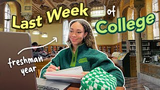 COLLEGE VLOG 📚 studying for finals  last week of freshman year at USC [upl. by Rehtse]