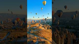 Cappadocia hot air balloons turkeytravelvlog turkishexploring cappadocia turkeydiaries [upl. by Neuburger]