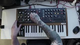 PLAYING DARK SYNTH MELODIES ON BEHRINGER POLY D SYNTH JAM [upl. by Ymereg]