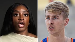 Simone Biles DEMANDS Steven Van De Velde Be KICKED OUT Of The Olympics [upl. by Enihsnus]