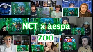 NCT x aespa quotZOOquot  Reaction Mashup [upl. by Brey]