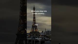 Step into a New Country Expand Your World quotes shorts exploretheworld travel [upl. by Hanad881]