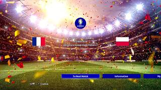 PES 2013  UEFA Euro Fixture 2  France vs Poland [upl. by Ellerred]