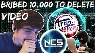 Trap Nation Offers Me 10000 Bribe to Delete Video Exposing him [upl. by Berkin]