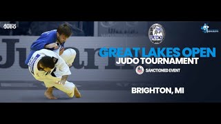 Mat 1 2024 Great Lakes Open Judo Championships [upl. by Ardnuek805]