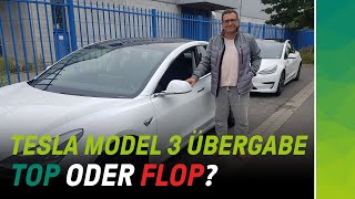 Tesla Model 3 Übergabe mit Happy End oder Storno [upl. by Rikki965]