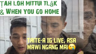 Lalsanglianataitea  IG live a hla sak mâwi zual pahnih 💚 [upl. by Halfon88]