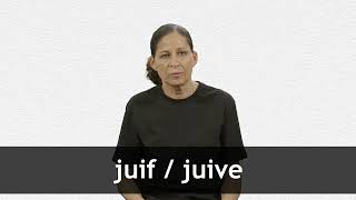 How to pronounce JUIF  JUIVE in French [upl. by Ver]