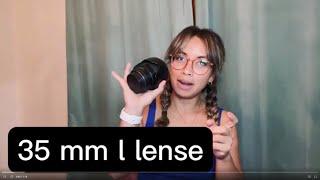 Canon EF 35mm f14L lens review [upl. by Aley]