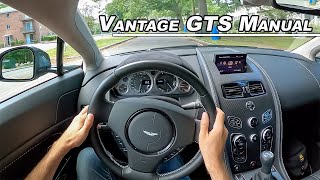 2016 Aston Martin V8 Vantage GTS Manual  Rare 1100 Special Edition POV Binaural Audio [upl. by Idnas]