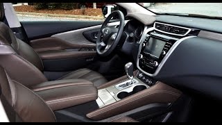 2015 Nissan Murano Platinum AWD Interior overview [upl. by Enitsahc695]