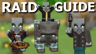 The Ultimate Guide to Defeating Pillager Raids in Minecraft [upl. by Ellehsar324]