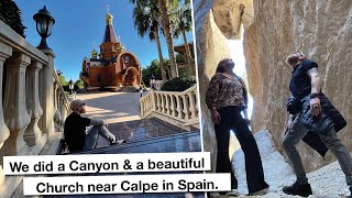 Oh what a beautiful canyon between Altea amp Calpe  Spain  Hair Buddha travel vlog [upl. by Terchie645]