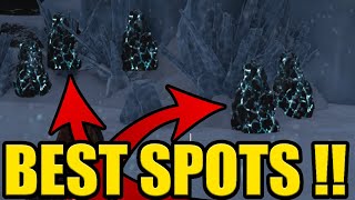 ONCE HUMAN WAY of WINTER BEST COLD CRYSTAL ORE LOCATIONS ✅ [upl. by Wootten977]