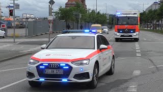 ECMOTransport PKW MTD JUH Kiel  ITW Berufsfeuerwehr Lübeck [upl. by Emse]