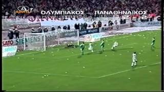 Olympiakos  Panathinaikos 22 2001 02 [upl. by Naot232]