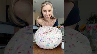 Funfetti bagels AND homemade rainbow sprinkle cream cheese 🩷🧁 bagels baking sourdough recipe [upl. by Alikat]