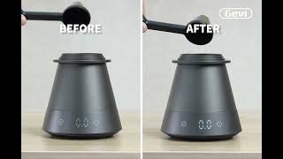 BeforeandAfter Upgraded Comparisons  Gevi GrindMaster Coffee Grinder [upl. by Ahtekal]