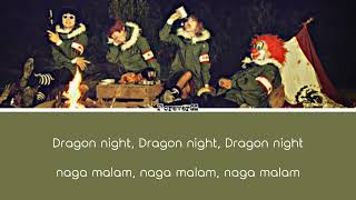 Dragon Night English  terjemahan Sekai No Owari [upl. by Selestina]