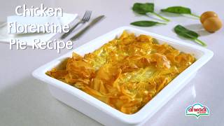 Chicken Florentine Pie Recipe [upl. by Eilyab]