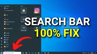 Windows 10 Search Bar Not Working  Windows 10 Keyboard Not Working In Search Bar [upl. by Tabb]