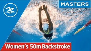 Womens 50m Backstroke  Belarus Masters Swimming Championships 2020 [upl. by Rotceh]